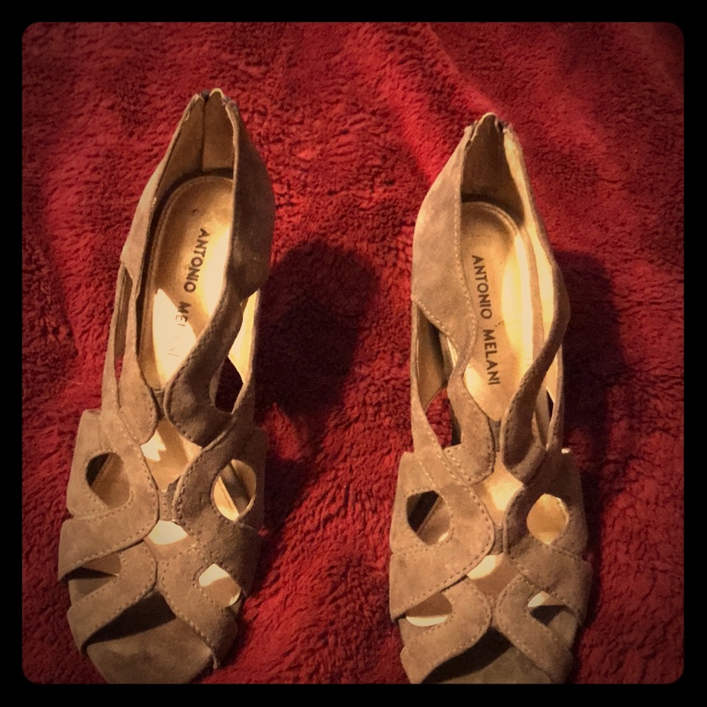 Brown heels